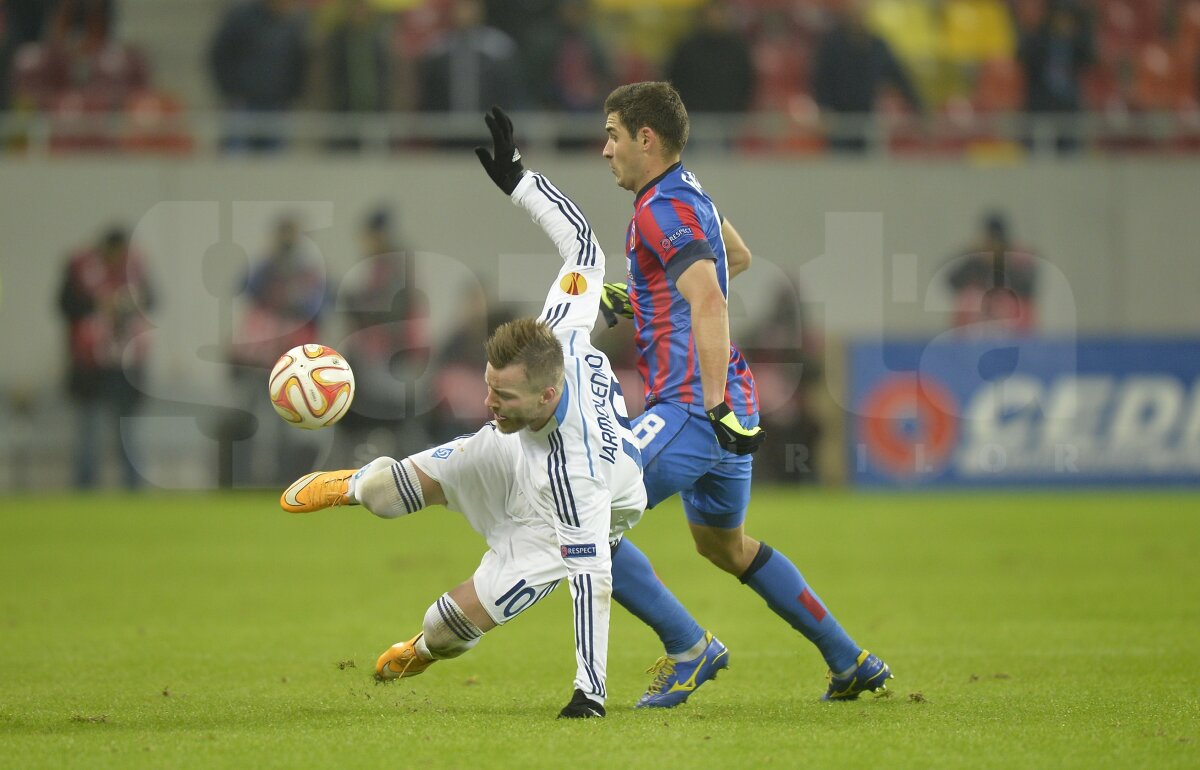 VIDEO şi FOTO » Adio, Europa! Steaua - Dinamo Kiev 0-2. Steaua ratează calificarea în primăvară