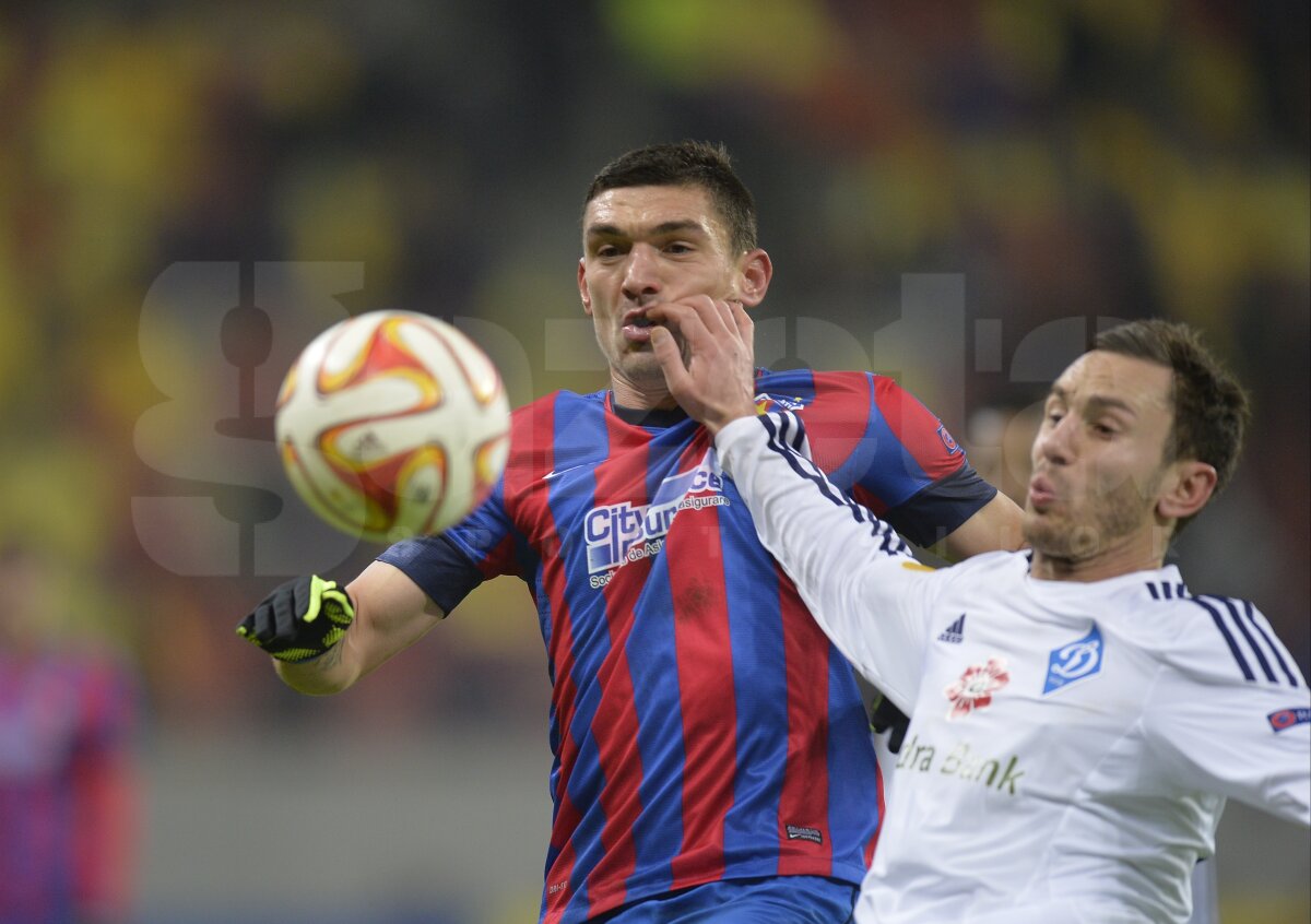 VIDEO şi FOTO » Adio, Europa! Steaua - Dinamo Kiev 0-2. Steaua ratează calificarea în primăvară