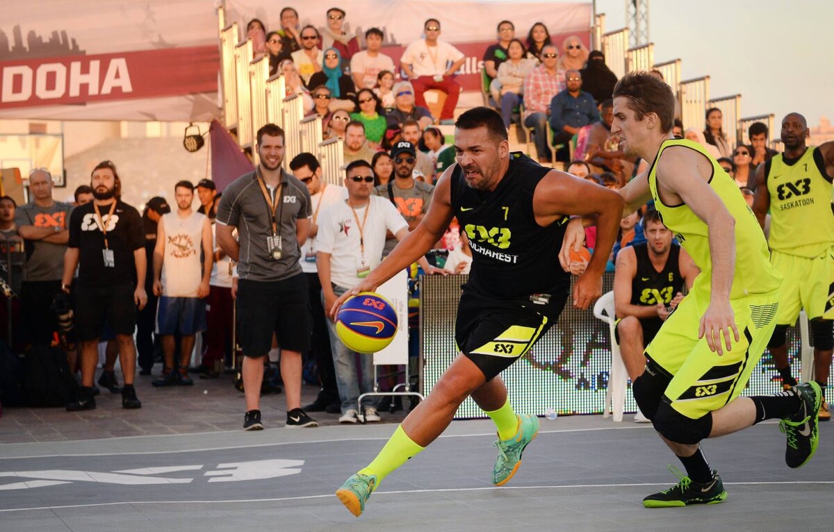 GALERIE FOTO Românii au ocupat locul patru în duelul stelelor baschetului 3x3 de la Doha!