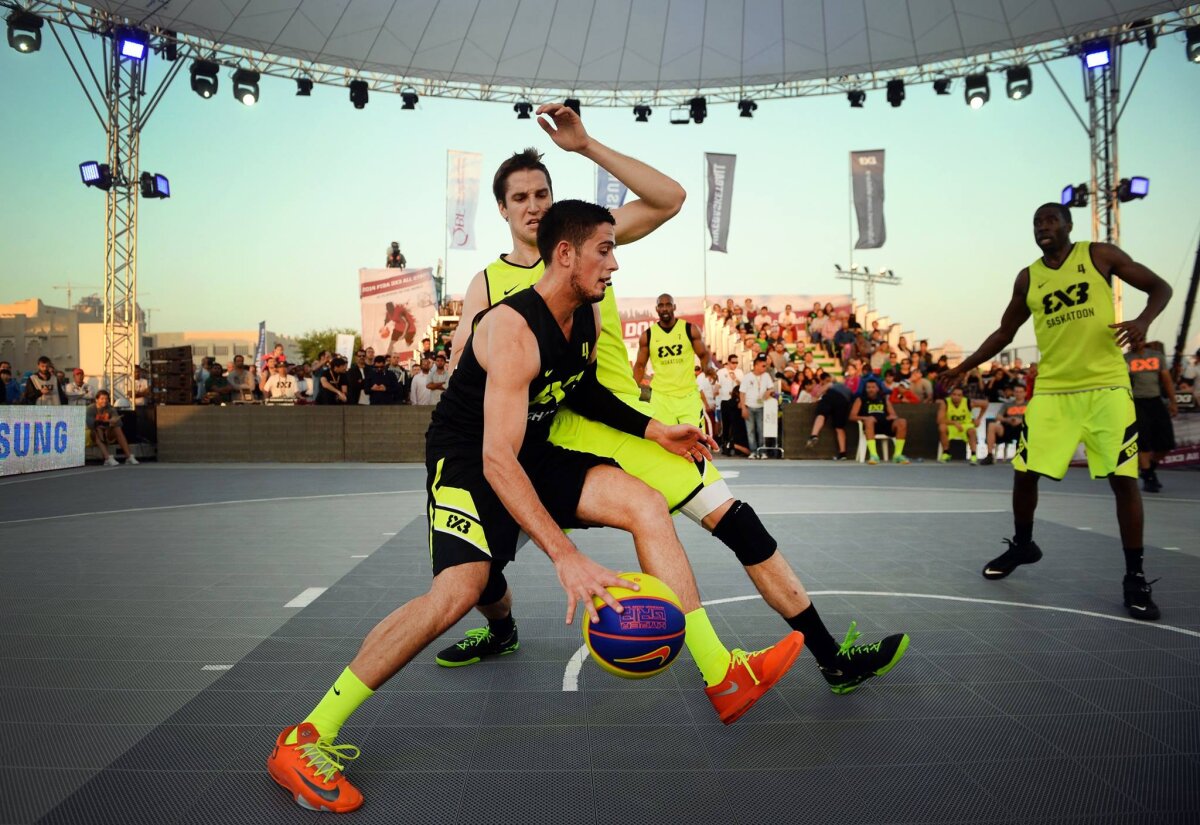 GALERIE FOTO Românii au ocupat locul patru în duelul stelelor baschetului 3x3 de la Doha!