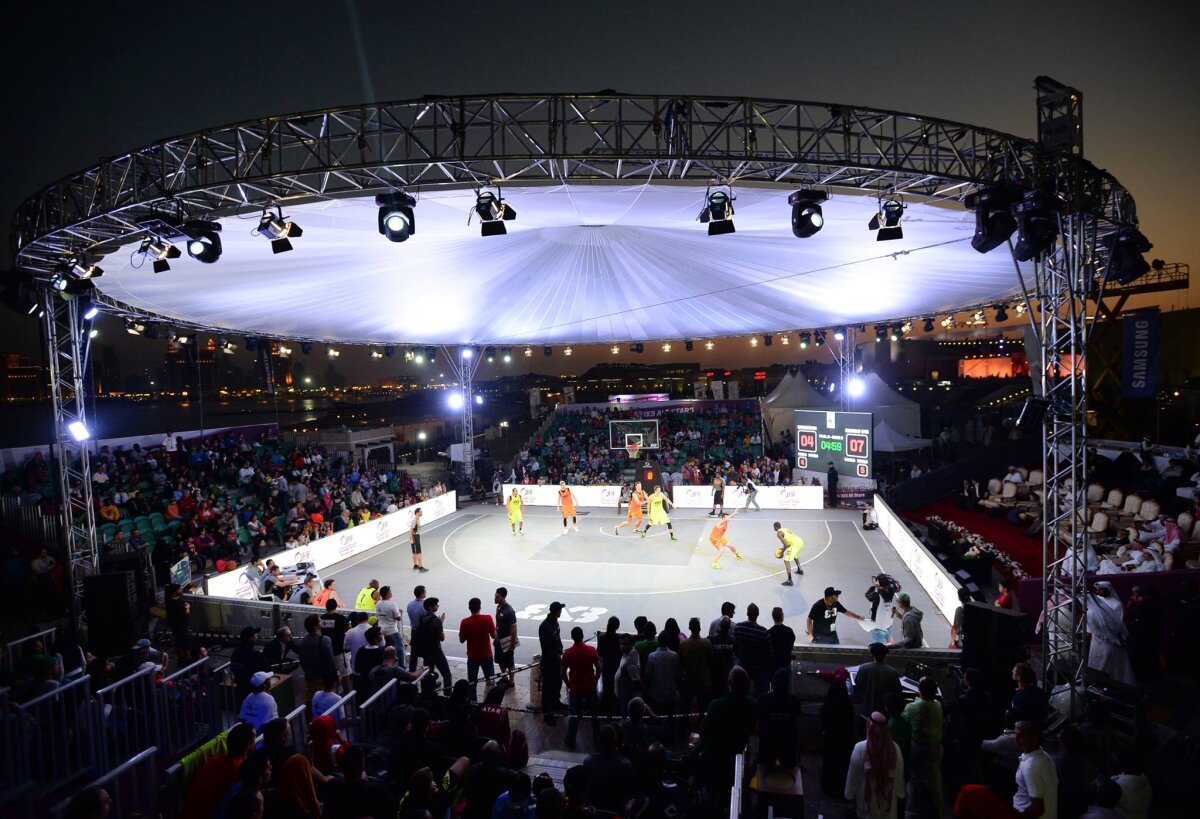 GALERIE FOTO Românii au ocupat locul patru în duelul stelelor baschetului 3x3 de la Doha!