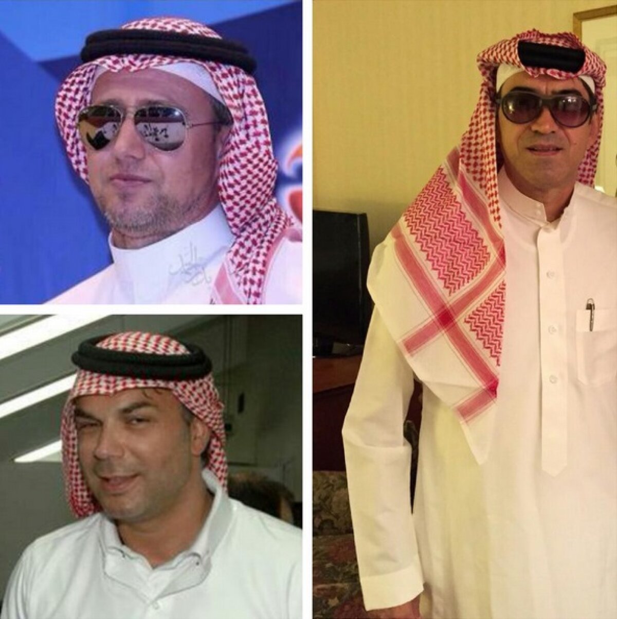 GALERIE FOTO L-au dat pe brazdă! Imagini tari din Arabia Saudită cu Victor Piţurcă! :D