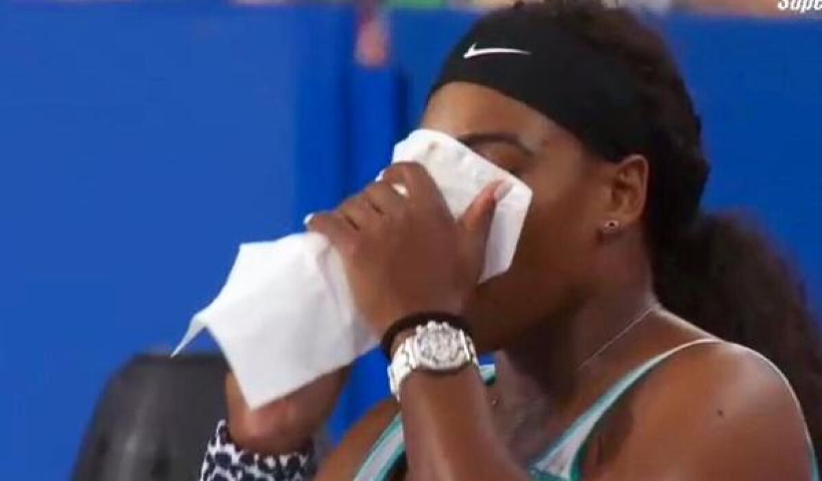 Incredibil! Ce a cerut Serena Williams în timpul meciului cu Flavia Pennetta: "L-am întrebat pe arbitru, nu ştiam dacă e regulamentar!"