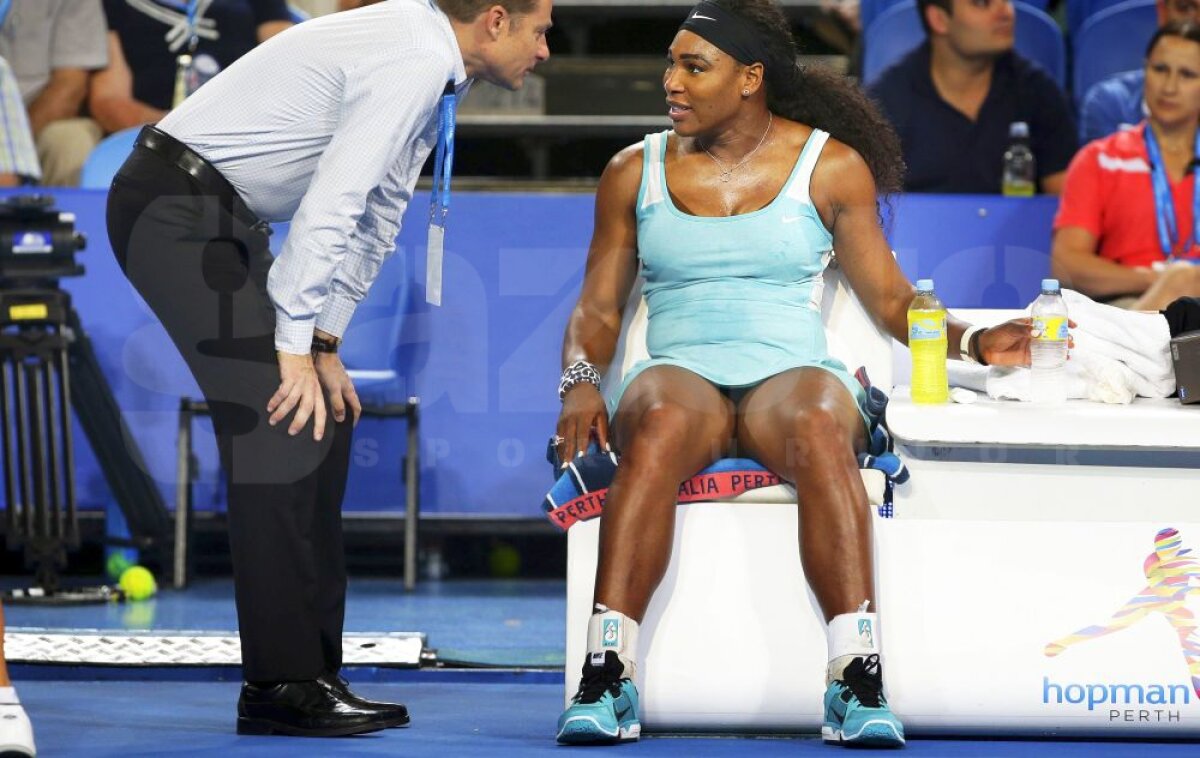 Incredibil! Ce a cerut Serena Williams în timpul meciului cu Flavia Pennetta: "L-am întrebat pe arbitru, nu ştiam dacă e regulamentar!"