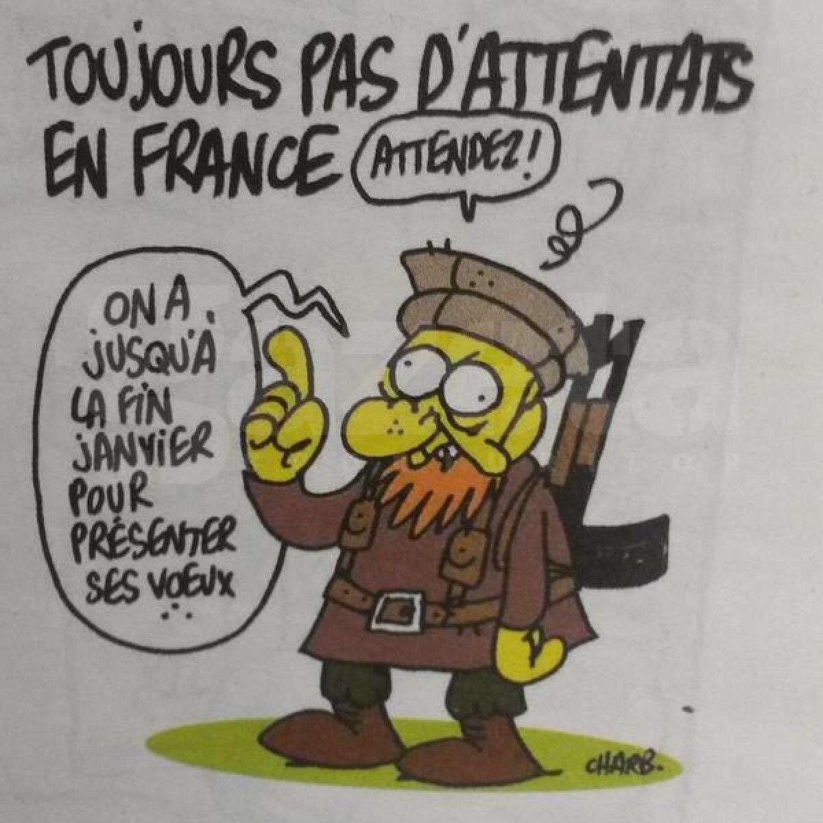 Atentat terorist cu 12 morţi la un ziar satiric din Franţa, care criticase dur şi Cupa Mondială: "Cu o bucată de hîrtie nu tai pe nimeni la gît!"