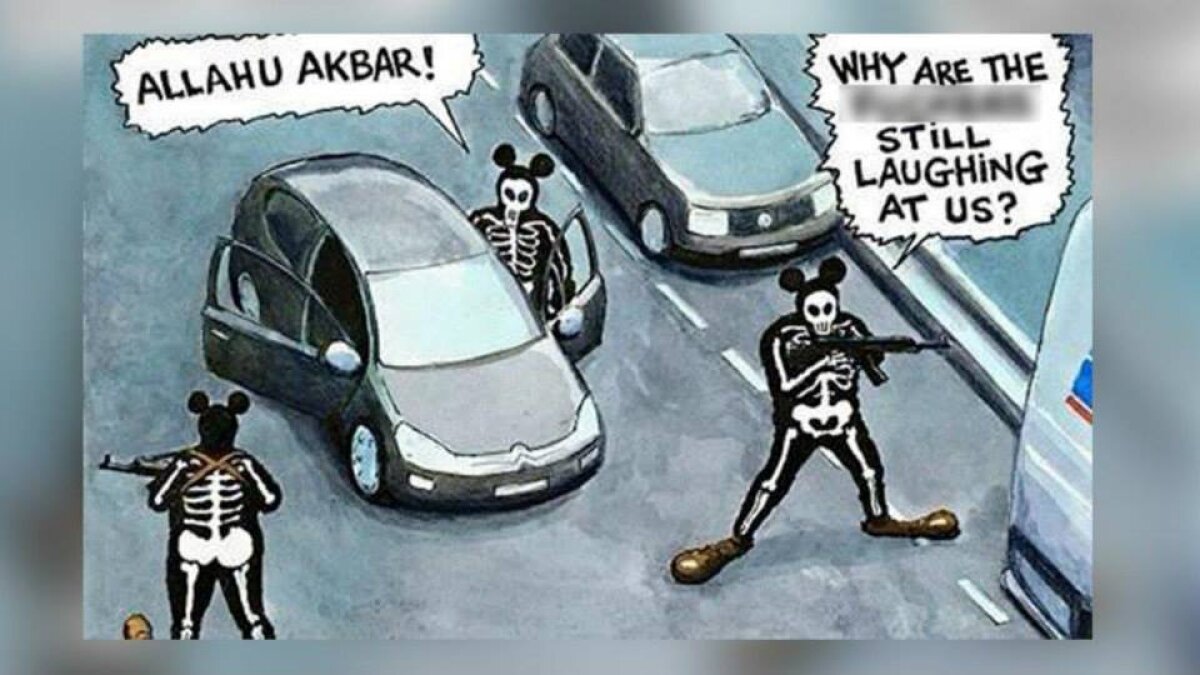 FOTO Cum au răspuns caricaturiştii din întreaga lume după atacul terorist asupra redacţiei Charlie Hebdo