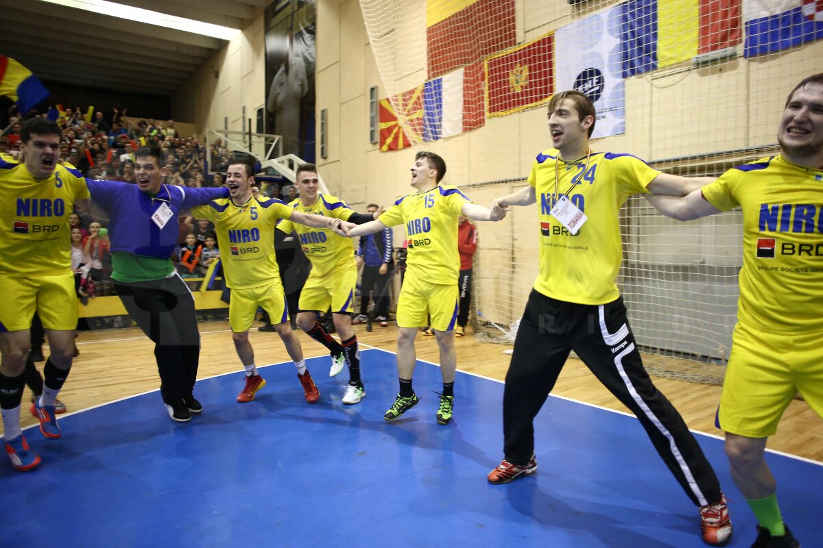 FOTO Naţionala de tineret a României s-a calificat la Campionatul Mondial de Handbal masculin