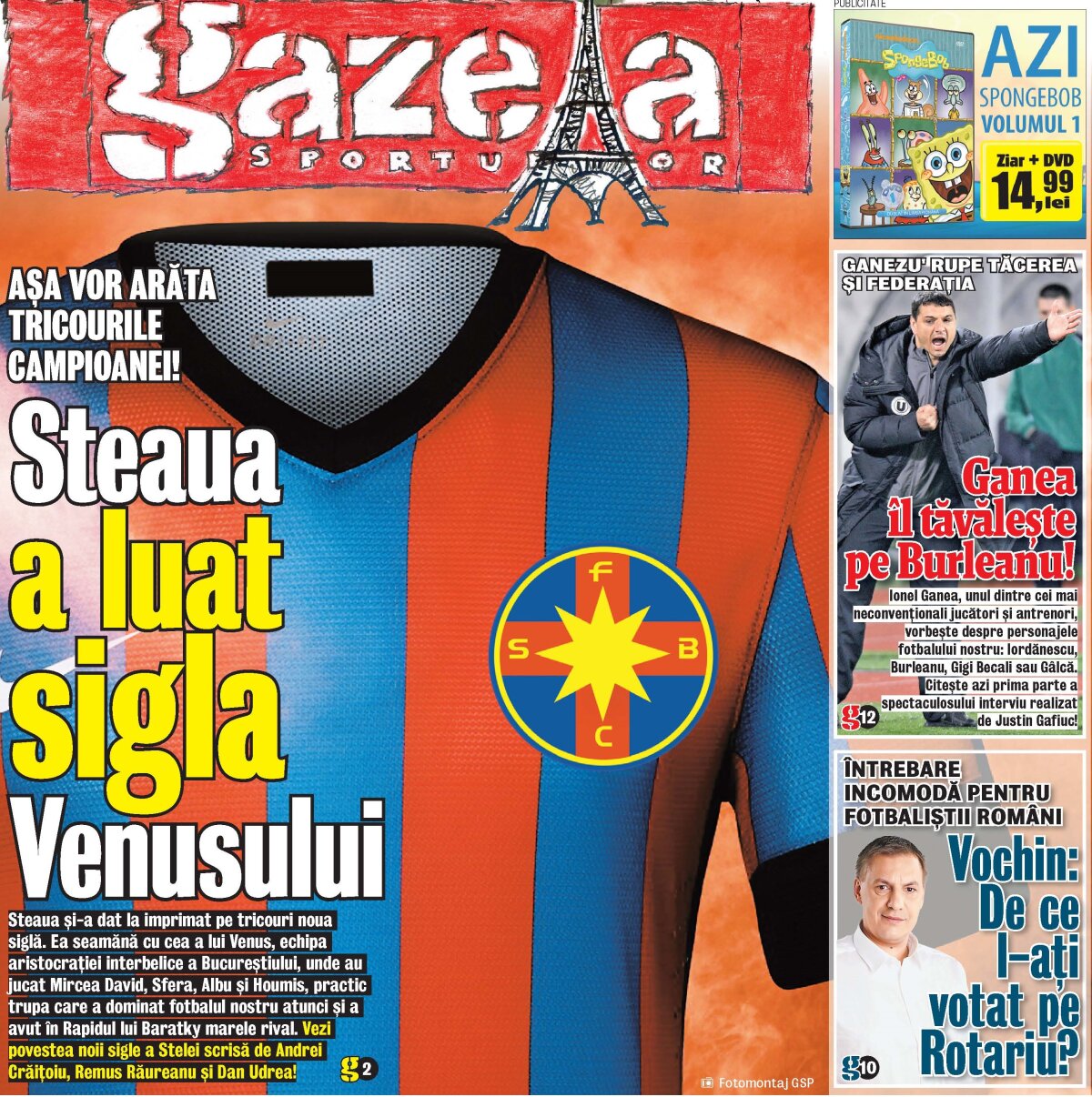 EXCLUSIV Aşa vor arăta tricourile campioanei! Steaua a luat sigla Venusului