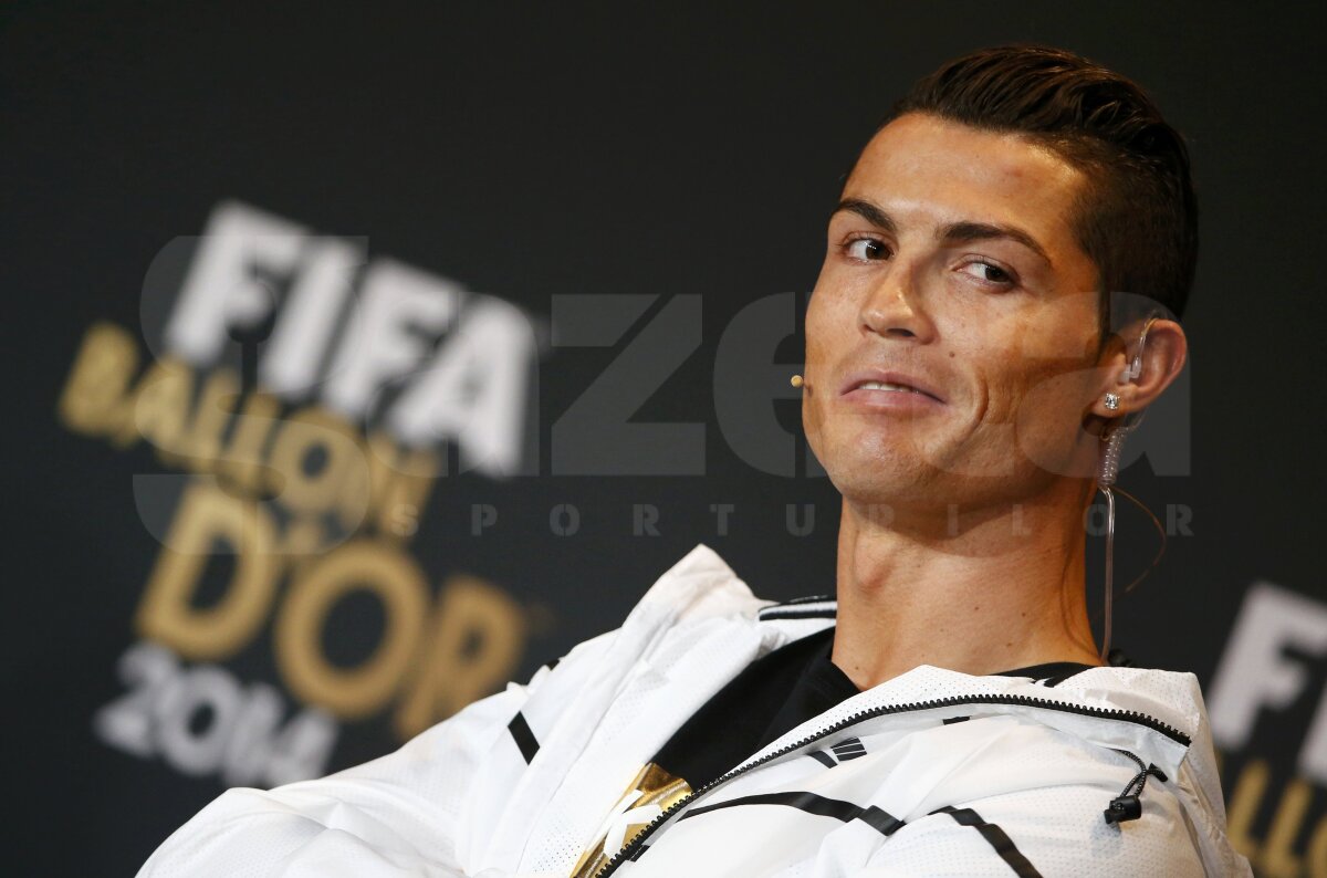 FOTO şi VIDEO Cristiano Ronaldo a cîştigat pentru a 3-a oară în carieră Balonul de Aur » Manuel Neuer, depăşit de Lionel Messi