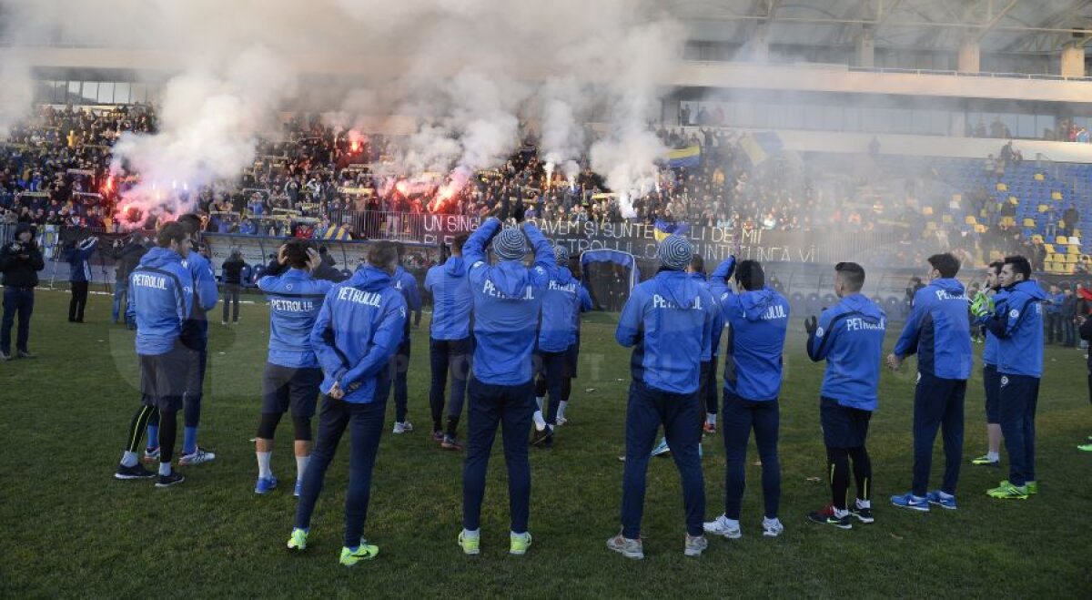 FOTO Mircea Rednic a început ieri al doilea mandat pe banca "lupilor", cu 2.000 de fani în tribune: "Petrolul nu se refuză"