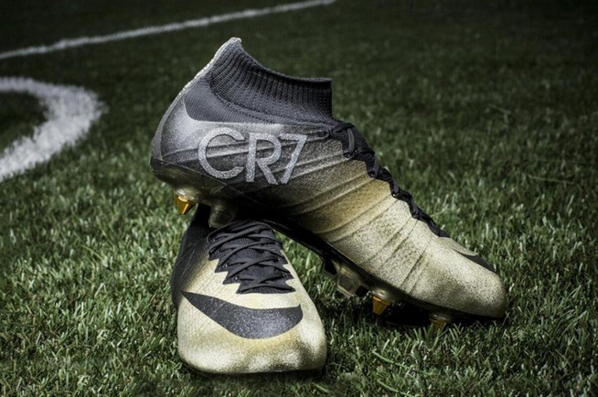 FOTO Cadou pentru Cristiano Ronaldo! Noile ghete ale portughezului sînt o adevărată bijuterie
