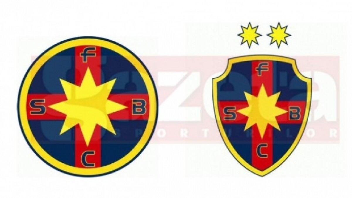 FOTO OSIM a oficializat azi cele două embleme prezentate în Gazeta de luni » Campioana a umblat şi la albastru