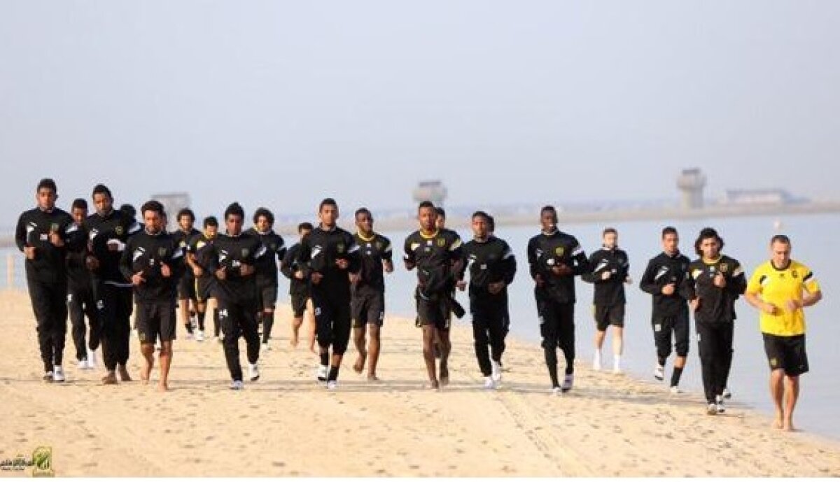 FOTO Imagini cu Lucian Sînmărtean la primele antrenamente cu Al Ittihad