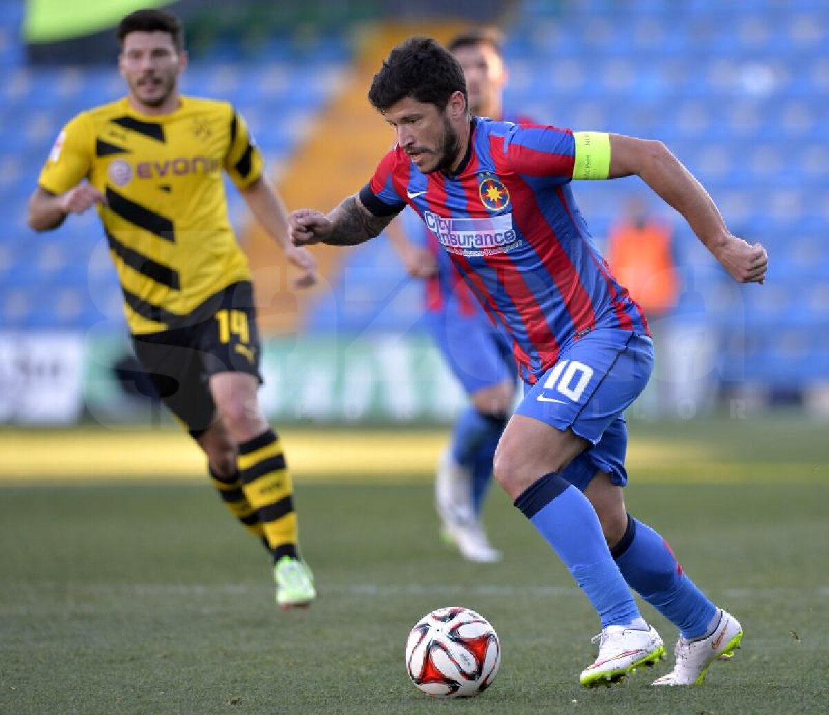 FOTO + VIDEO Steaua - Borussia Dortmund 0-1 » Roş-albaştrii au dominat jocul, dar au pierdut pe final