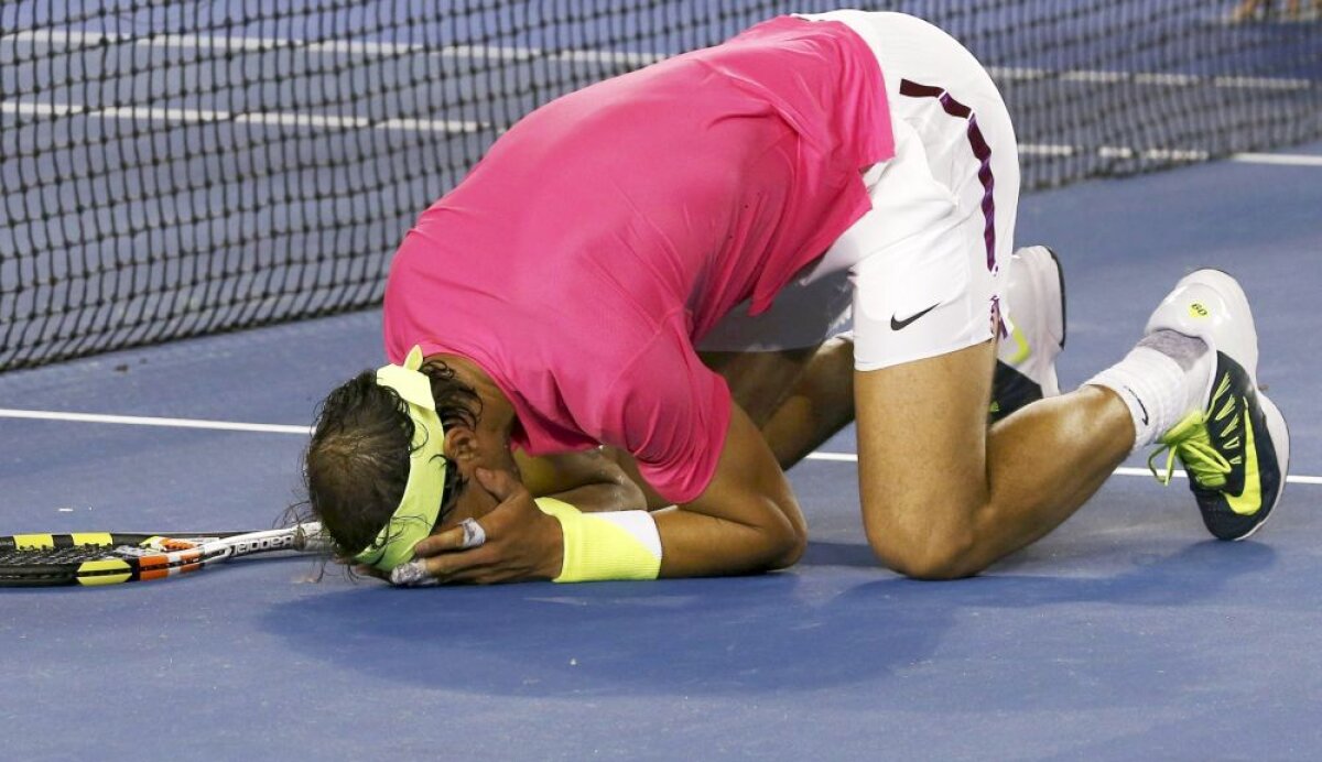 VIDEO Gestul zilei la Australian Open! Ce a făcut adversarul lui Rafael Nadal a uimit fanii din toată lumea