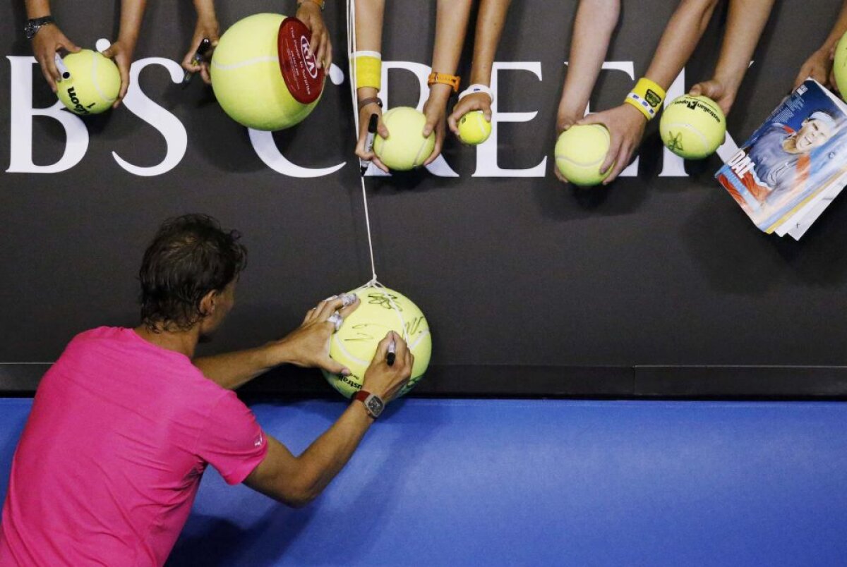 VIDEO Gestul zilei la Australian Open! Ce a făcut adversarul lui Rafael Nadal a uimit fanii din toată lumea