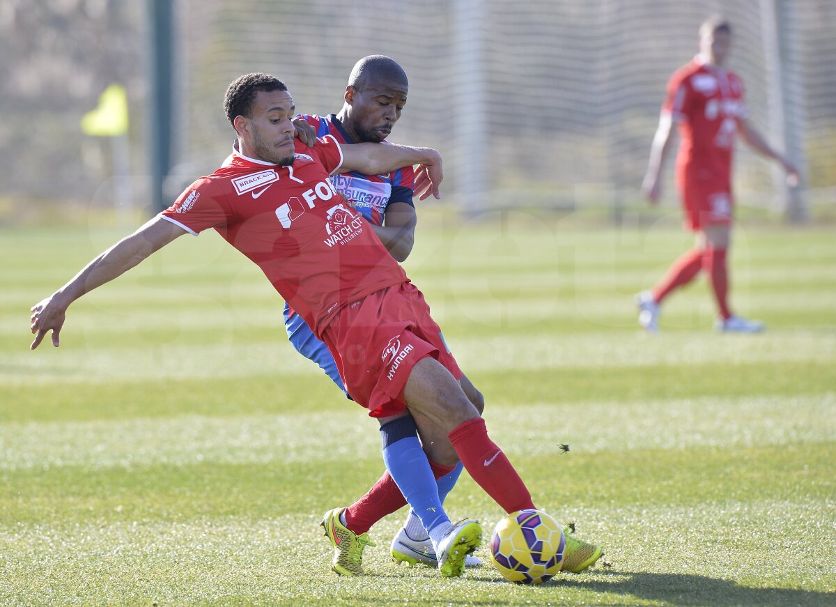 VIDEO şi FOTO » Steaua - Biel-Bienne 2-0 » Prima victorie a elevilor lui Costel Gâlcă din 2015