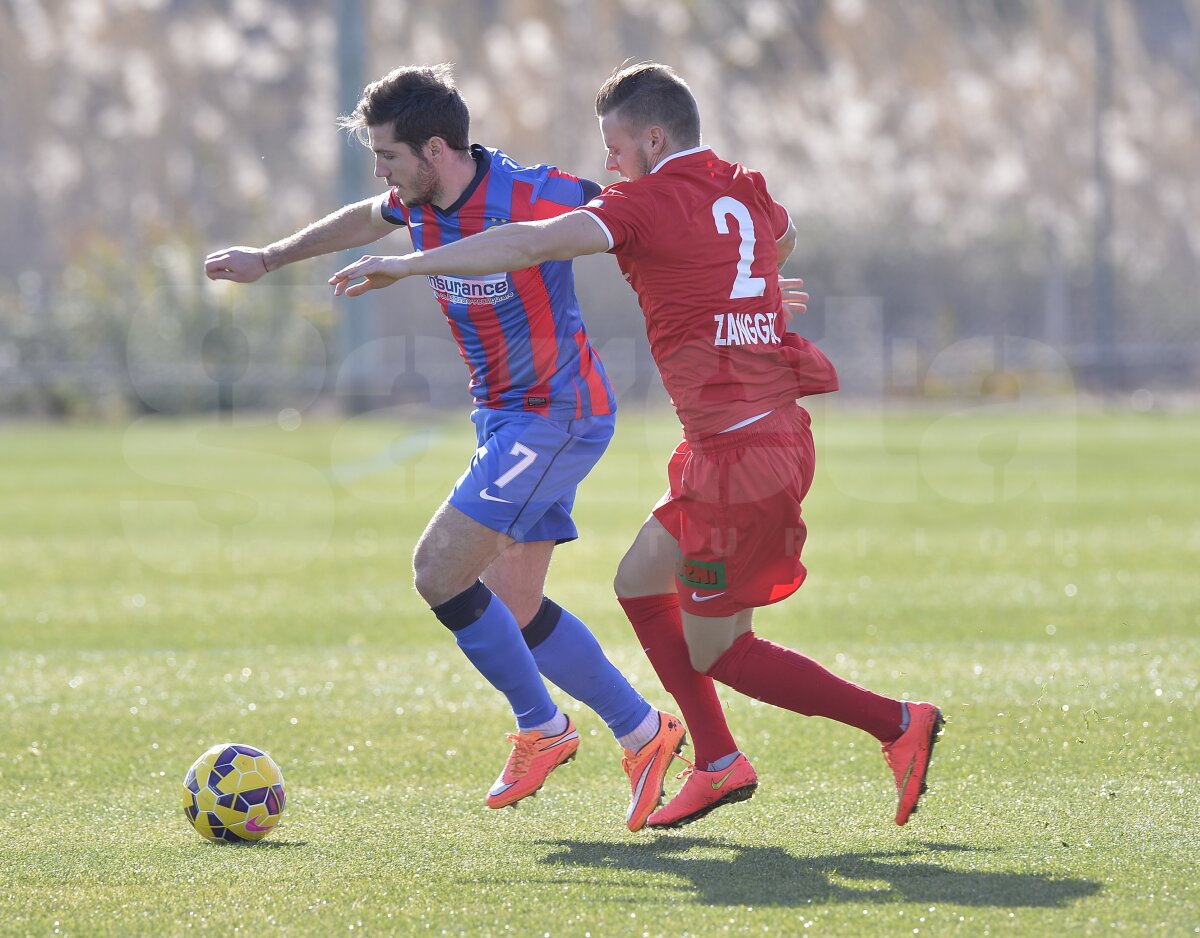 VIDEO şi FOTO » Steaua - Biel-Bienne 2-0 » Prima victorie a elevilor lui Costel Gâlcă din 2015