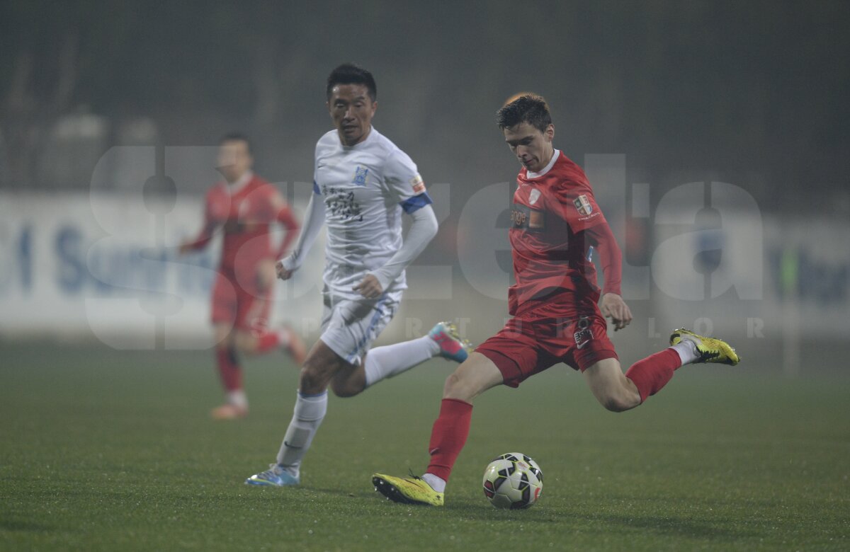 FOTO Dinamo - Guangzhou R&F 1-3 » "Cîinii" lui Mihai Teja au pierdut în urma unor grave erori în defensivă