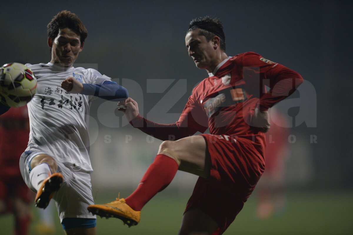 FOTO Dinamo - Guangzhou R&F 1-3 » "Cîinii" lui Mihai Teja au pierdut în urma unor grave erori în defensivă
