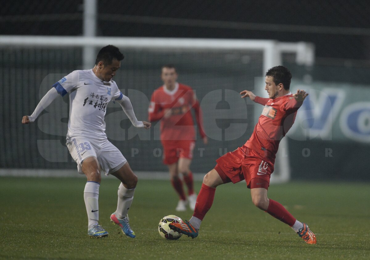 FOTO Dinamo - Guangzhou R&F 1-3 » "Cîinii" lui Mihai Teja au pierdut în urma unor grave erori în defensivă