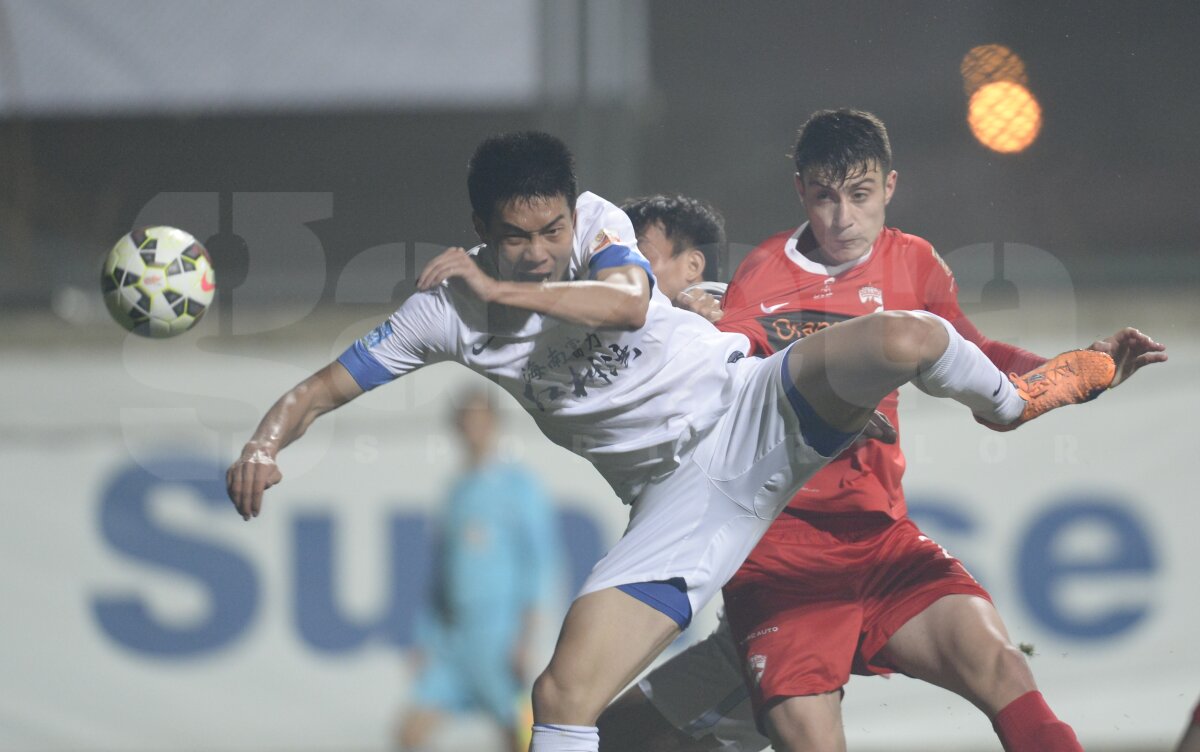 FOTO Dinamo - Guangzhou R&F 1-3 » "Cîinii" lui Mihai Teja au pierdut în urma unor grave erori în defensivă