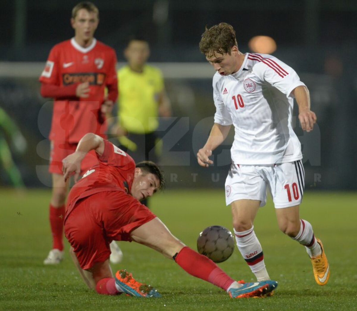 FOTO Măcelăriţi! Dinamoviştii s-au făcut de rîs cu Danemarca U21, 1-7 » "Cîinii" au primit 6 goluri după pauză