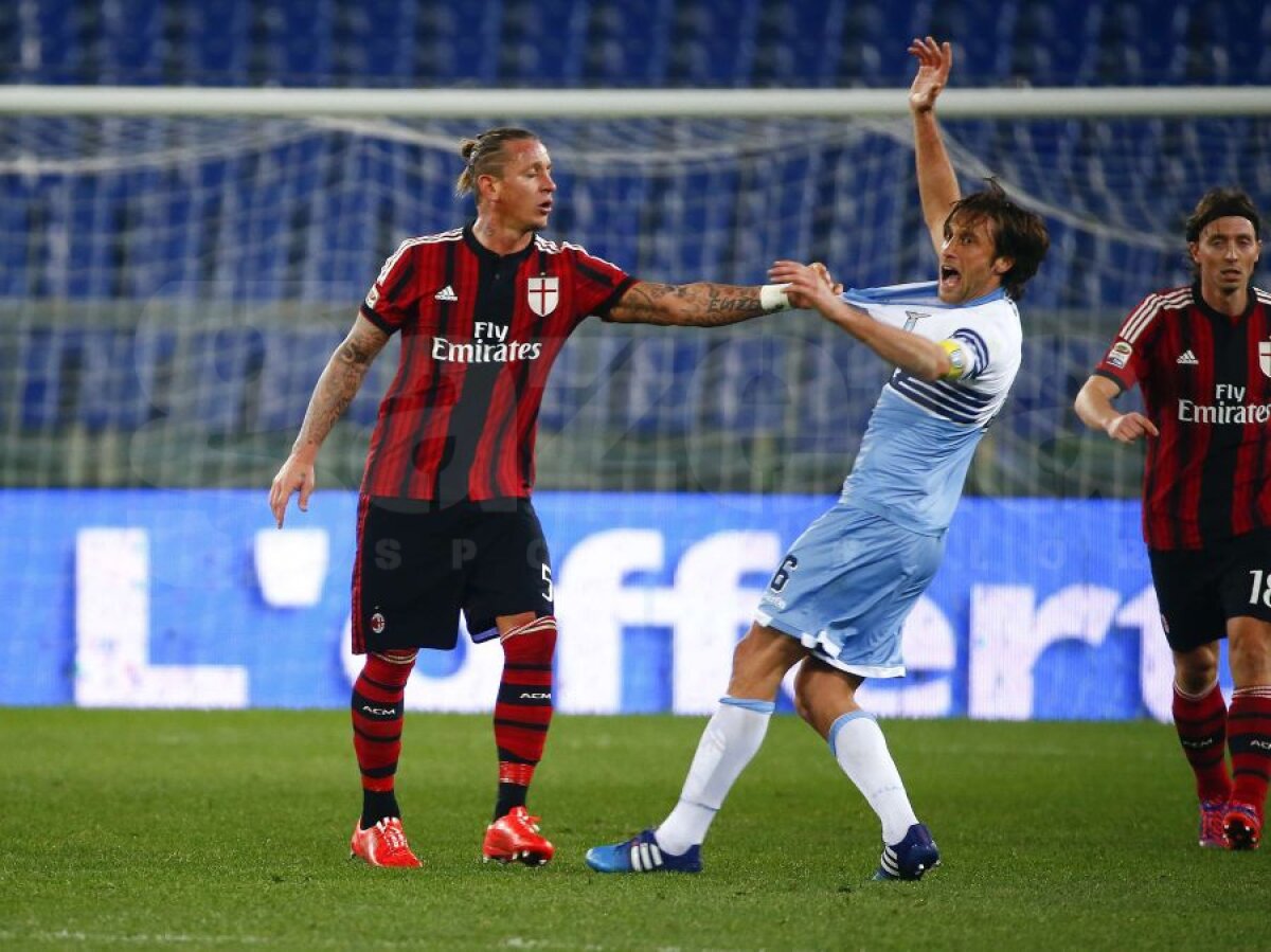 VIDEO+FOTO Imagini desprinse din MMA » Philippe Mexes n-a putut fi controlat! A sărit la bătaie în Lazio - AC Milan
