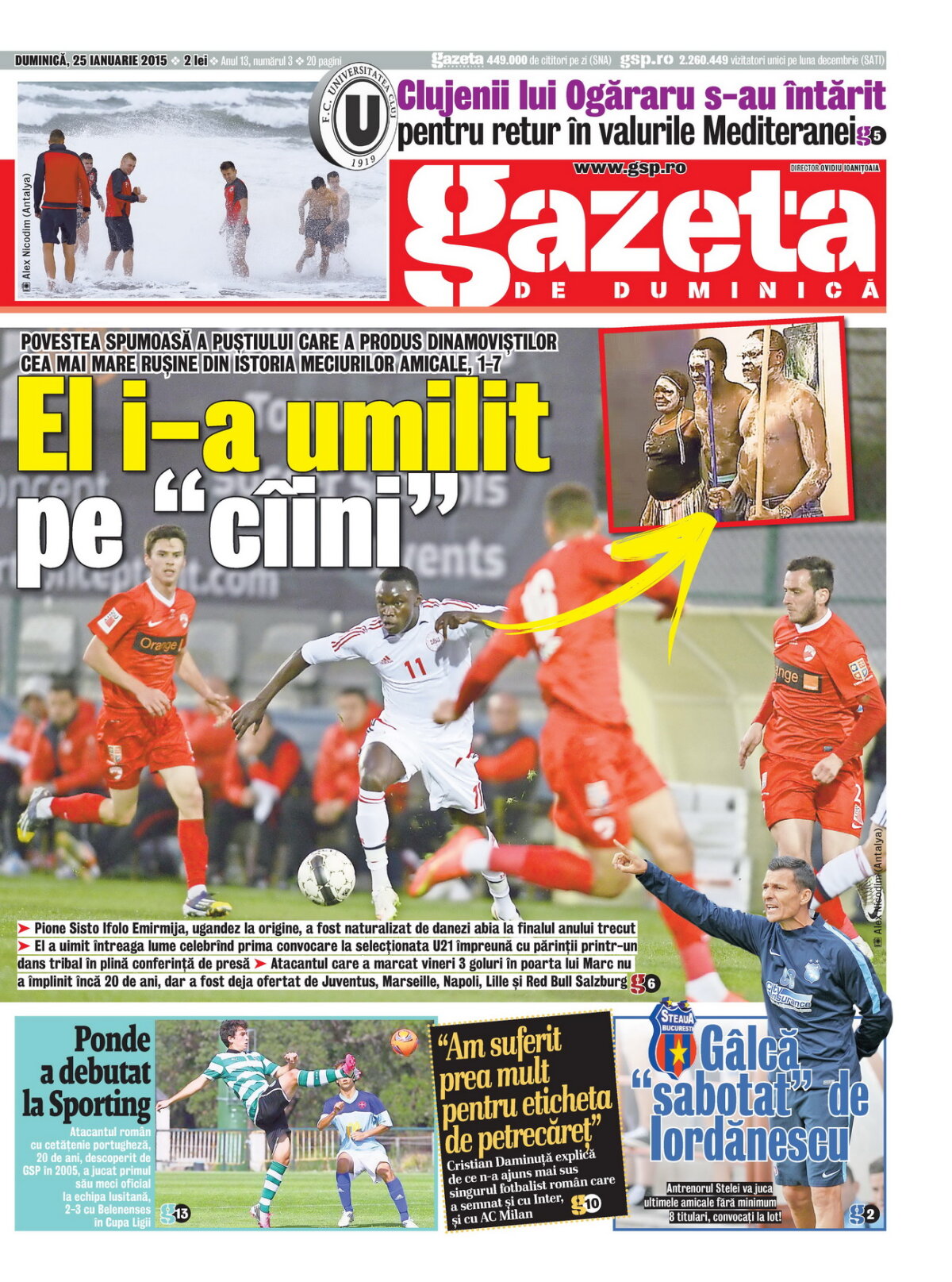 VIDEO FABULOS El i-a umilit pe “cîini” » Povestea puştiului care le-a produs dinamoviştilor cea mai mare ruşine din istoria amicalelor, 1-7