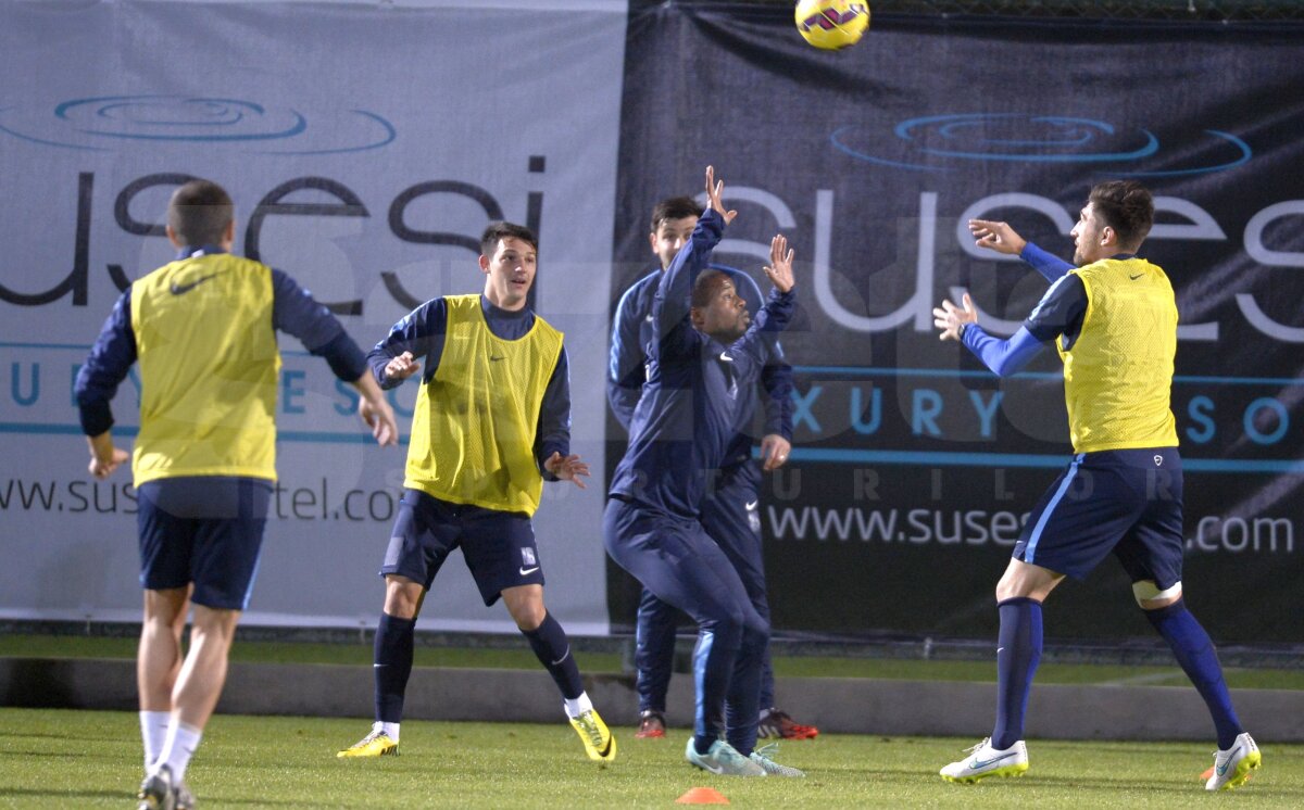 GALERIE FOTO Gabi Tamaş a rezistat la primul antrenament alături de colegi » Sîmbătă începe seria amicalelor din Belek