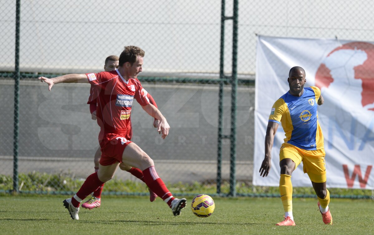 GALERIE FOTO Petrolul, trei meciuri fără victorie în Antalya » Partidă dură cu Podbeskidzie, pierdută cu 0-1