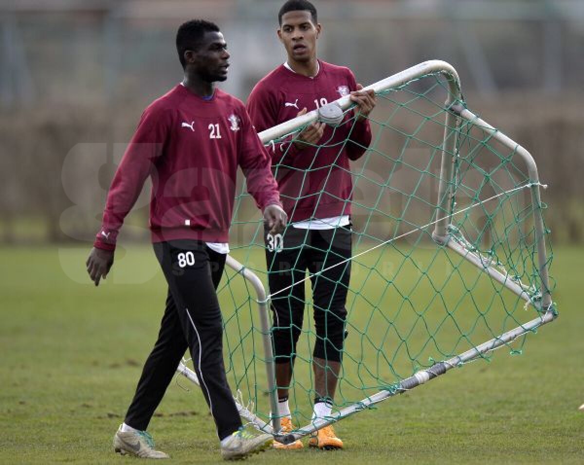 GALERIE FOTO Rapidiştii trag tare în Grecia pentru a fi gata de cursa pentru evitarea retrogradării