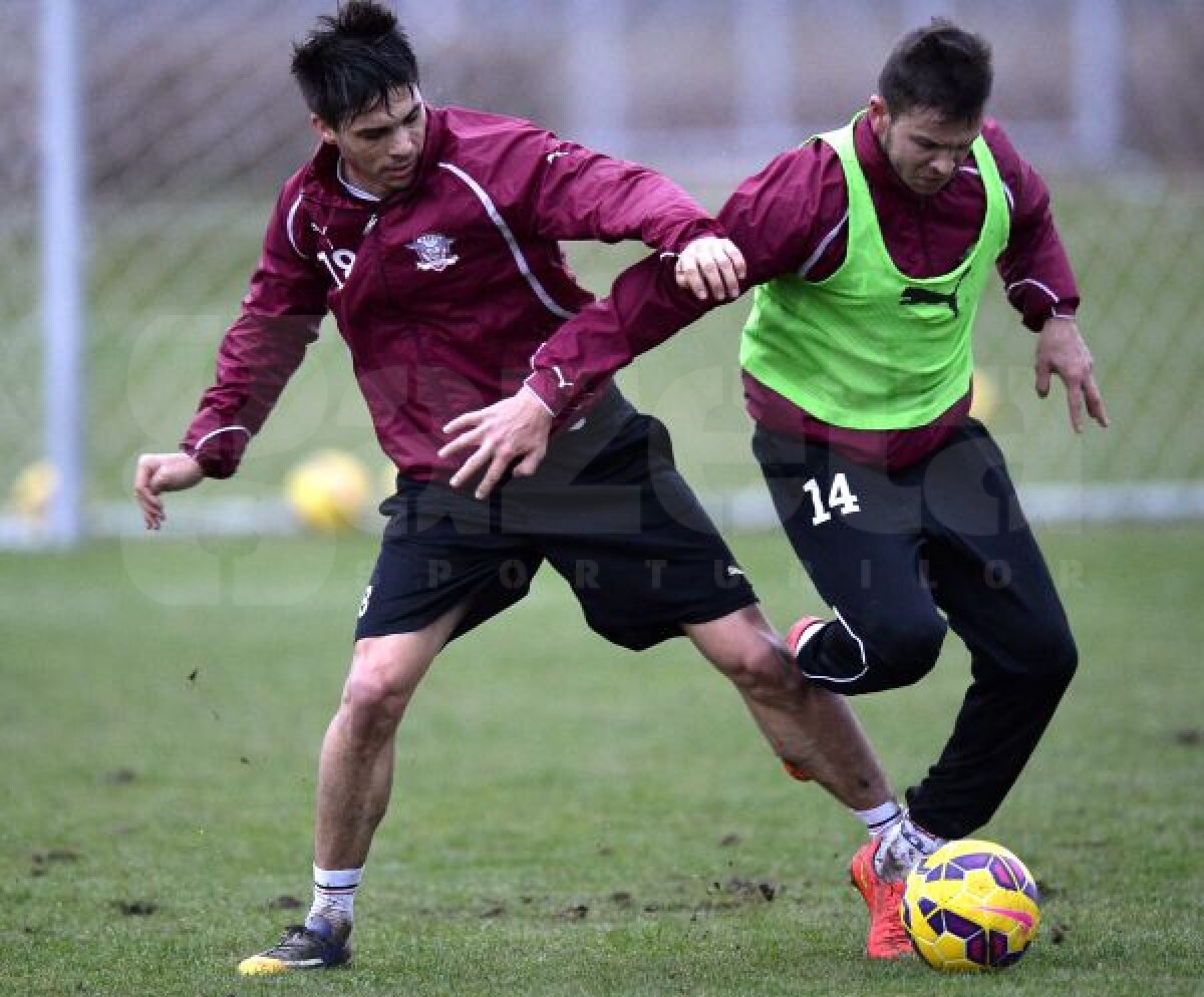 GALERIE FOTO Rapidiştii trag tare în Grecia pentru a fi gata de cursa pentru evitarea retrogradării