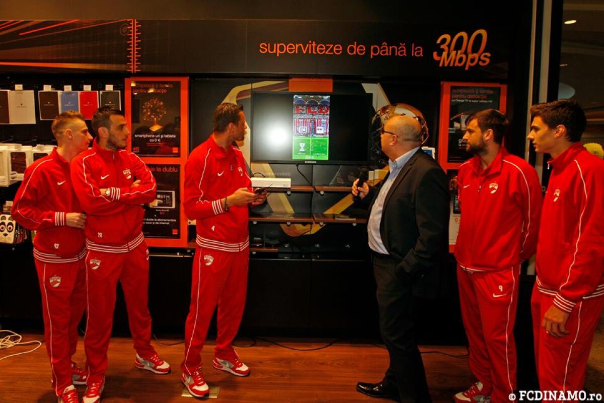 Moment amuzant la lansarea aplicaţiei mobile a lui Dinamo: "Mai am şi cost suplimentar!"