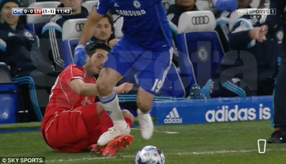 VIDEO Pitbull » Diego Costa n-a înscris în Chelsea - Liverpool, 1-0, dar a ”muşcat” din adversari