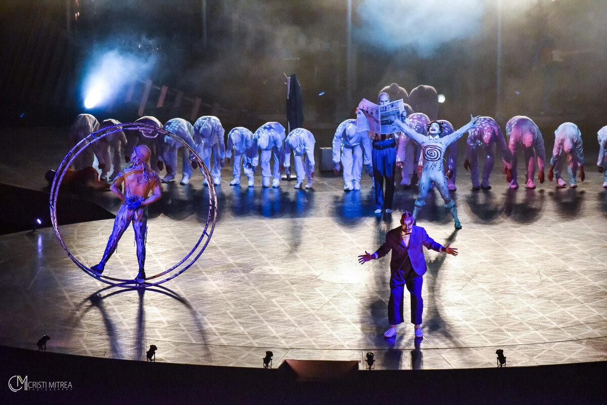 GALERIE FOTO Emoţii, momente tensionate, acrobaţii senzaţionale şi glume pentru toate gusturile » Cirque du Soleil e la Bucureşti!