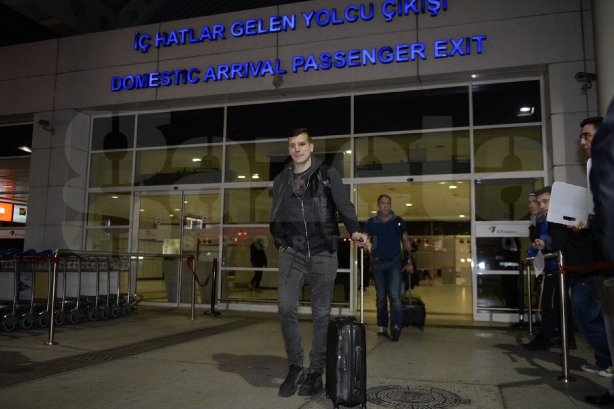 FOTO EXCLUSIV George Ţucudean a ajuns în Turcia şi a făcut deja declaraţii pe placul fanilor stelişti: "Sînt fericit şi mă simt bine" :D