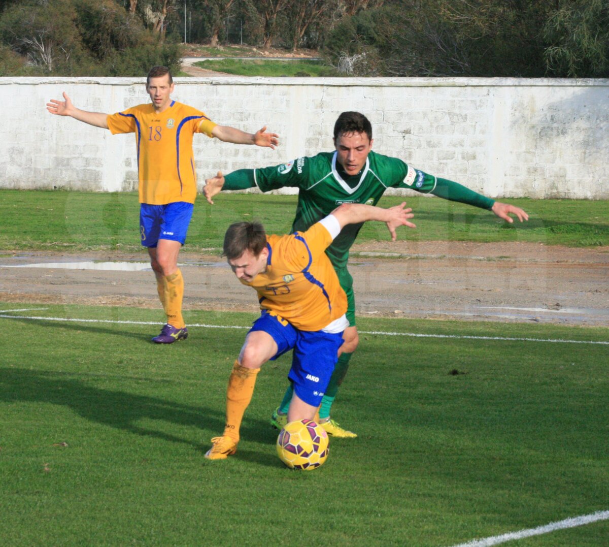 FOTO Concordia Chiajna, învinsă în amicalul cu formaţia lituaniană FK Atlantis, 1-2
