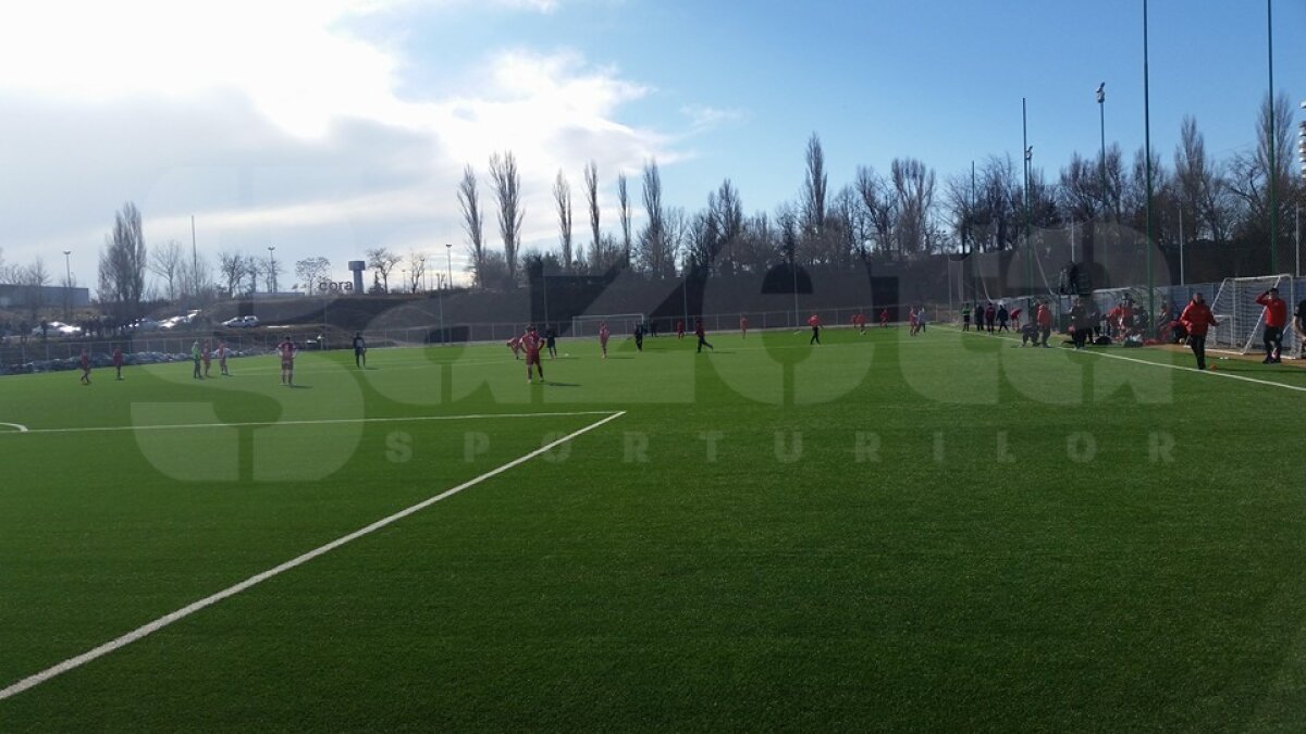 GALERIE FOTO Dinamo a cîştigat cu 6-2 meciul amical împotriva echipei secunde a clubului » Gheorghe Grozav, primul gol în tricoul "cîinilor"