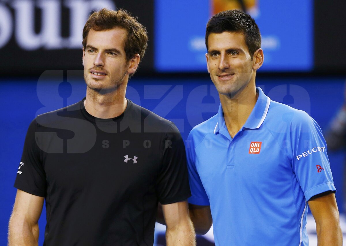 Novak Djokovici a cîştigat Australian Open în faţa lui Andy Murray! Sîrbul a ajuns la cinci trofee în Australia