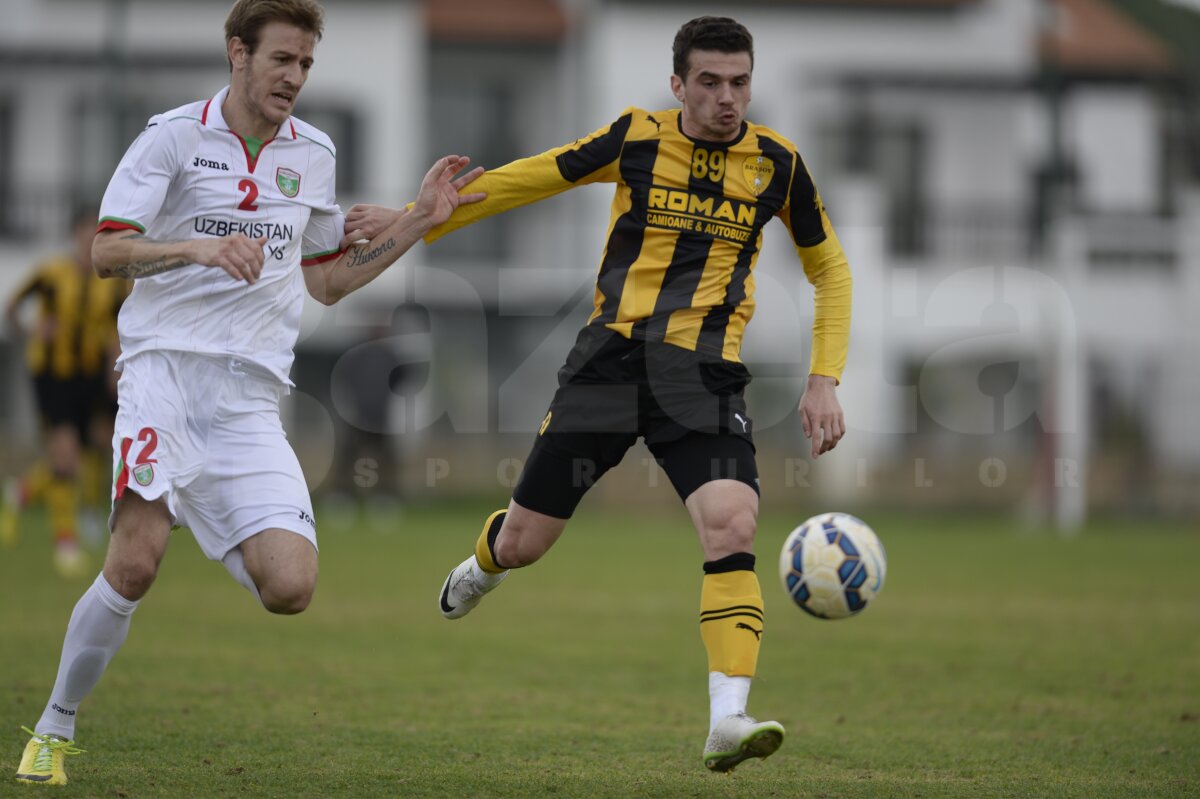 FOTO Braşovenii au obţinut o remiză albă cu Lokomotiv Taşkent » Ce spune Liviu Ganea despre CFR Cluj şi Dinamo