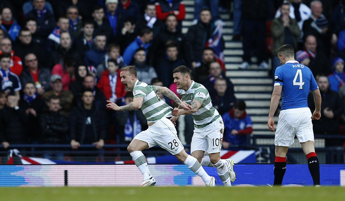 GALERIE FOTO Old Firm Derby şi-a consumat al 400-lea episod după aproape 3 ani de aşteptare » Celtic nu i-a dat nici o şansă lui Rangers, scor 2-0