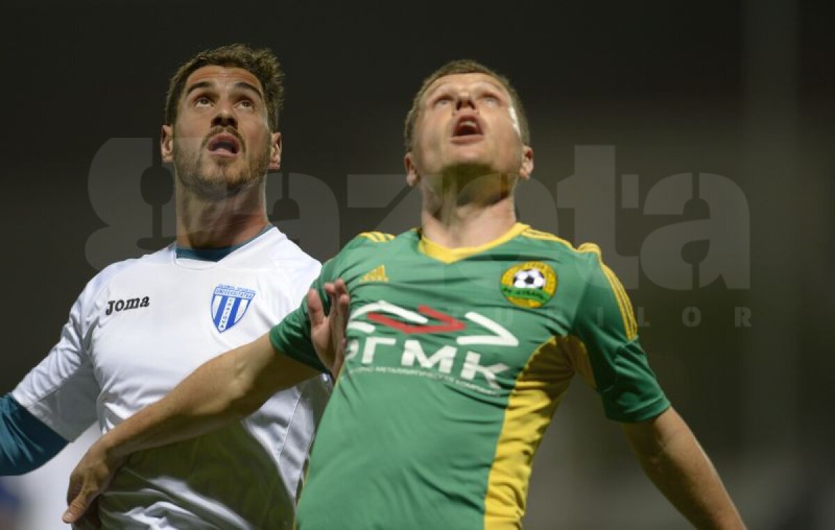 GALERIE FOTO CS U Craiova nu mai ştie să marcheze, dar nici nu ia gol! 0-0 cu Kuban Krasnodar, împotriva lui Gigel Bucur şi a lui Hugo Almeida