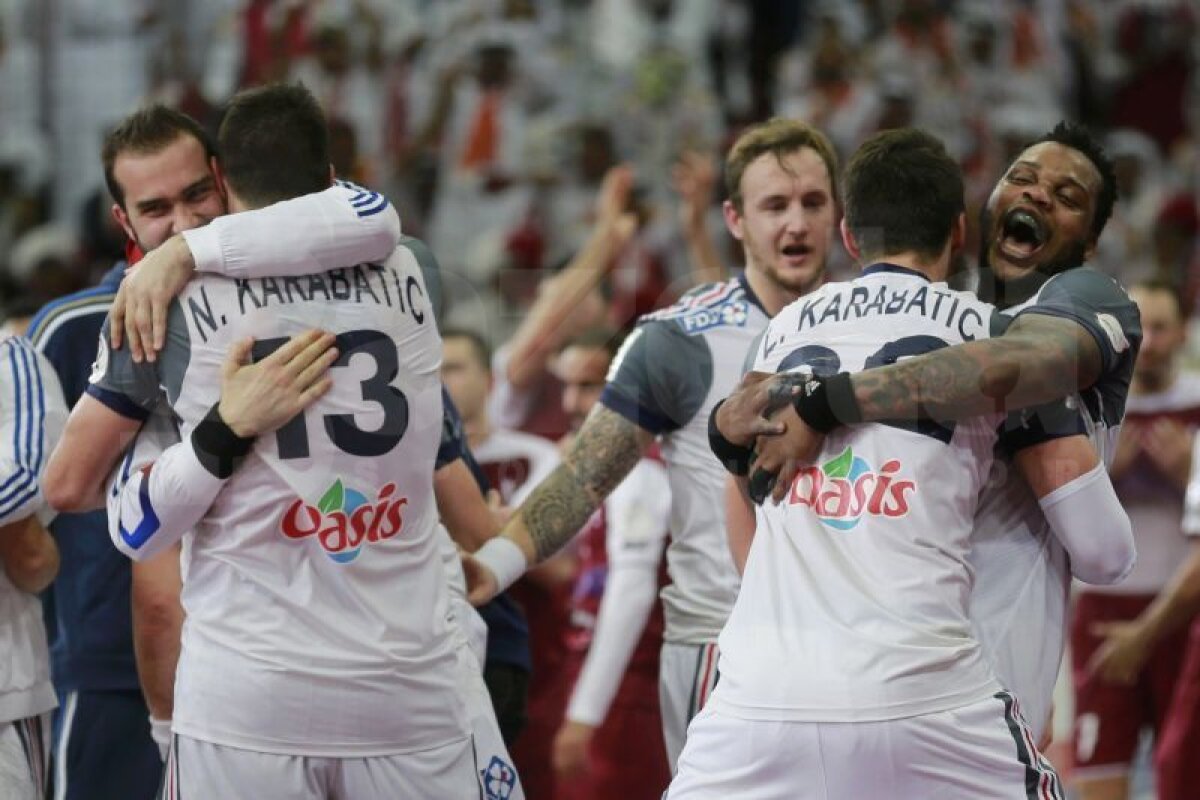 GALERIE FOTO Aventura Qatarului a luat sfîrşit » Franţa a scris istorie şi a cîştigat cel de-al cincilea titlu mondial la handbal