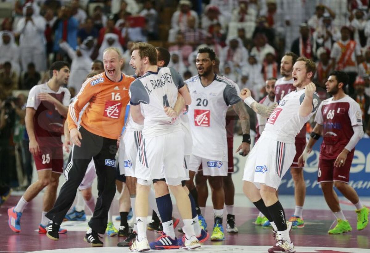 GALERIE FOTO Aventura Qatarului a luat sfîrşit » Franţa a scris istorie şi a cîştigat cel de-al cincilea titlu mondial la handbal