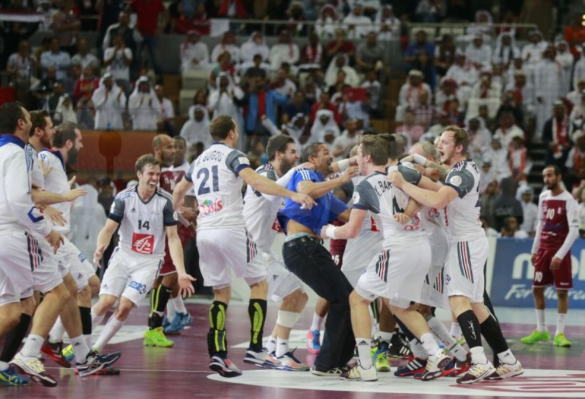 GALERIE FOTO Aventura Qatarului a luat sfîrşit » Franţa a scris istorie şi a cîştigat cel de-al cincilea titlu mondial la handbal