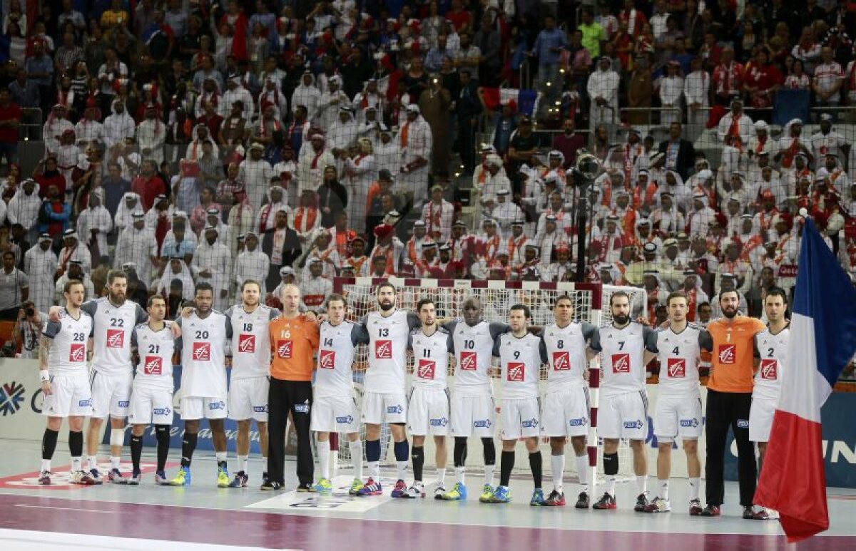 GALERIE FOTO Aventura Qatarului a luat sfîrşit » Franţa a scris istorie şi a cîştigat cel de-al cincilea titlu mondial la handbal