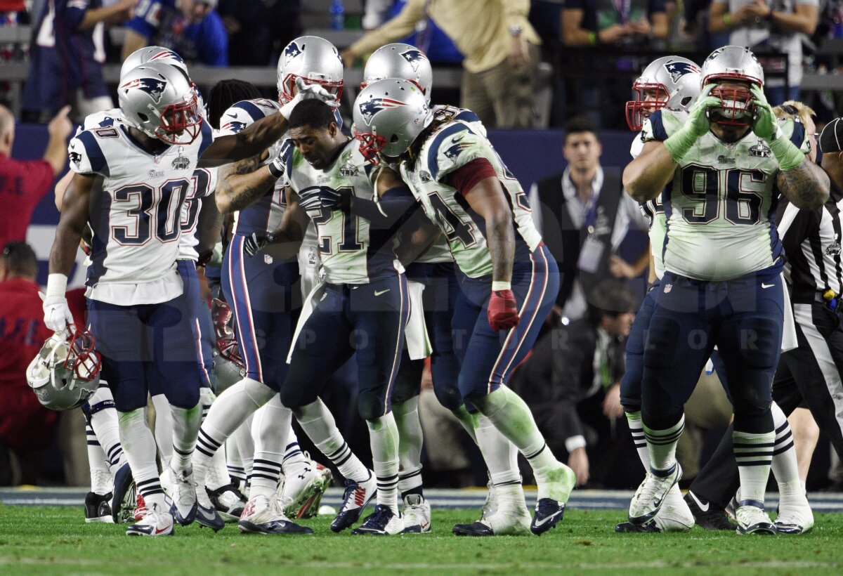 GALERIE FOTO New England Patriots a cîştigat Super Bowl XLIX şi a ajuns la patru trofee