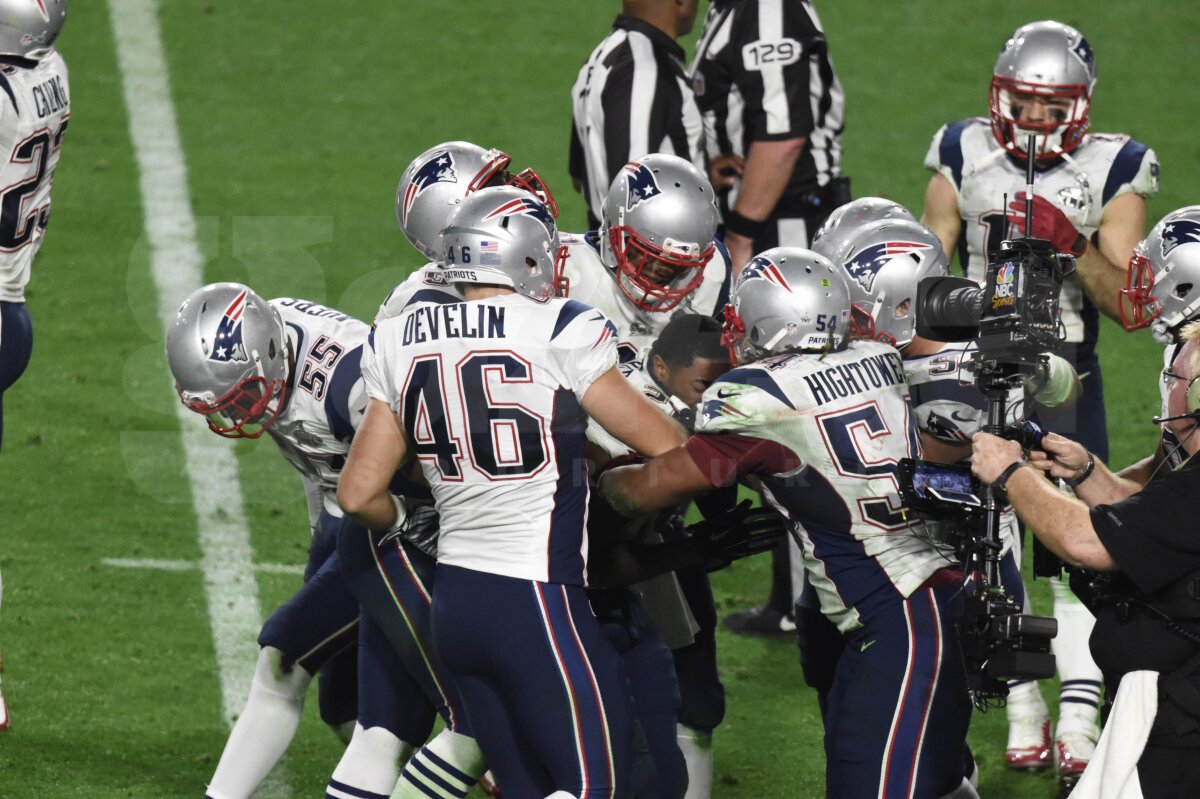 GALERIE FOTO New England Patriots a cîştigat Super Bowl XLIX şi a ajuns la patru trofee