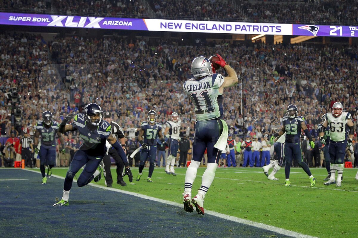 GALERIE FOTO New England Patriots a cîştigat Super Bowl XLIX şi a ajuns la patru trofee